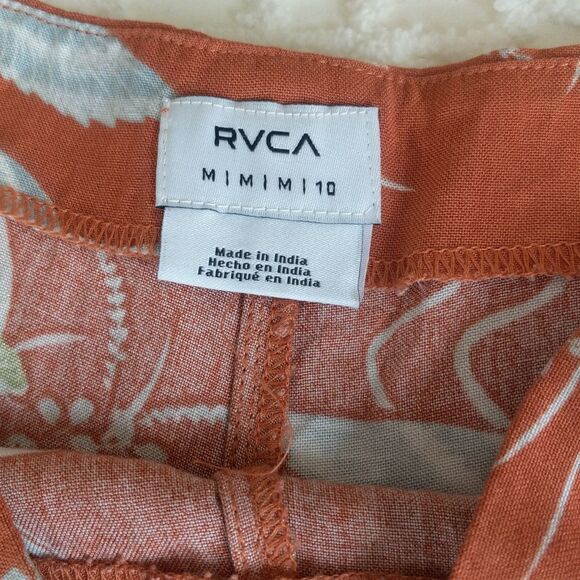 RVCA DAZE Shorts Size 10/M - Picture 6 of 13